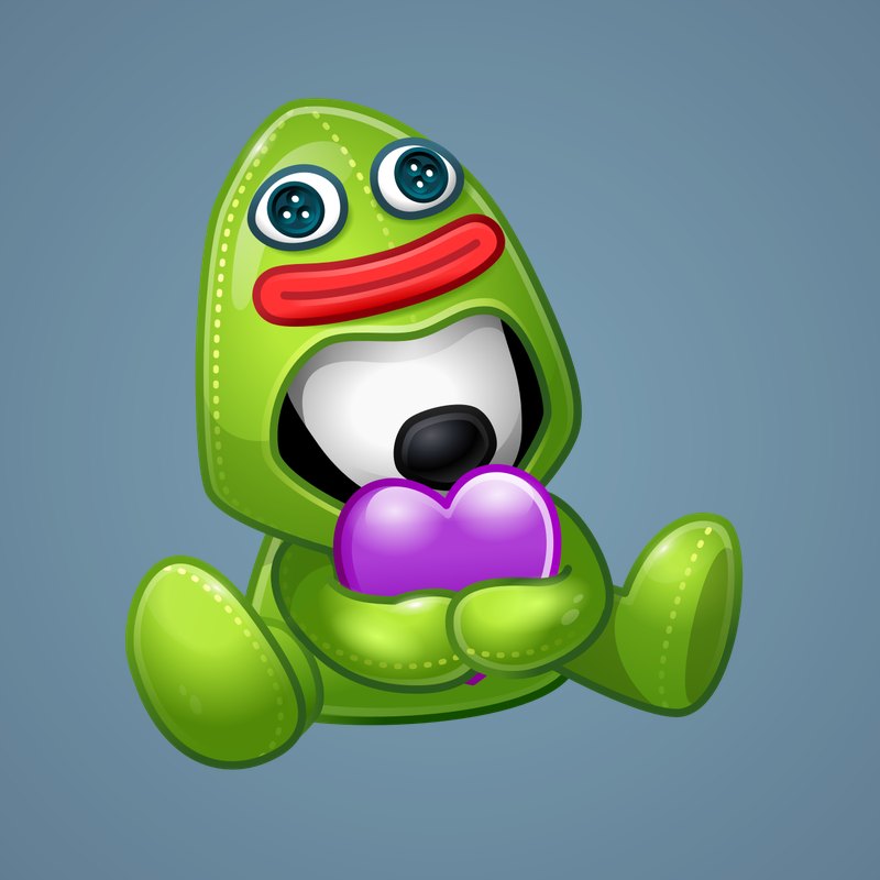 NFT-подарок Resistance Dog Plush Pepe