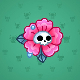 Skull Flower #14566