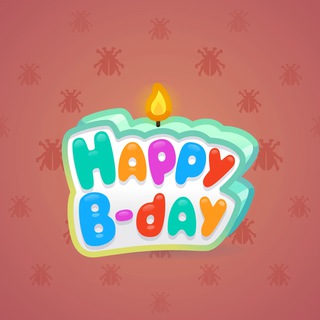 B-Day Candle #105632