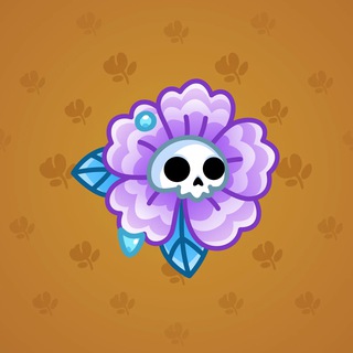 Skull Flower #13266