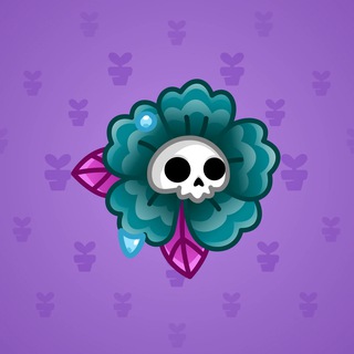 Skull Flower #9233