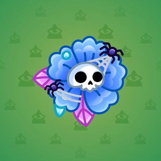 Skull Flower #6586