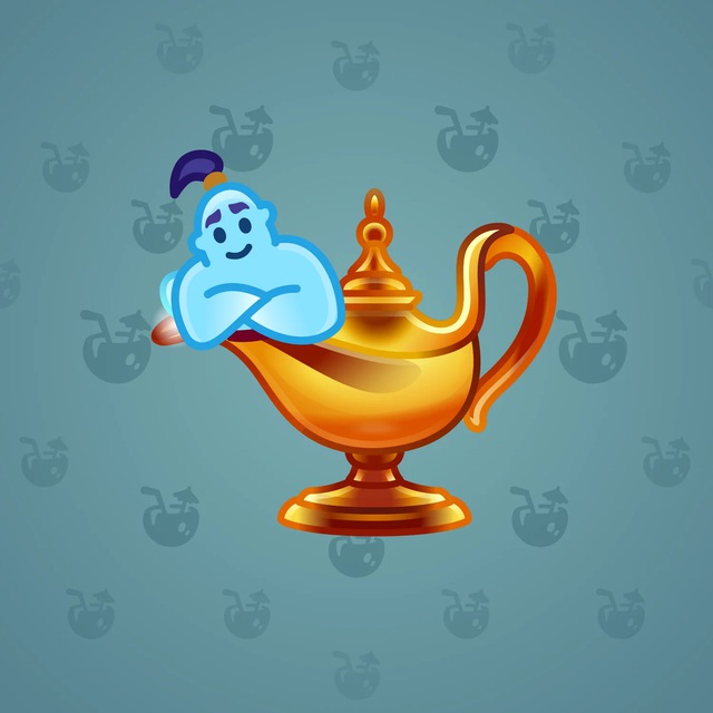 NFT-подарок Genie Lamp Aladdin