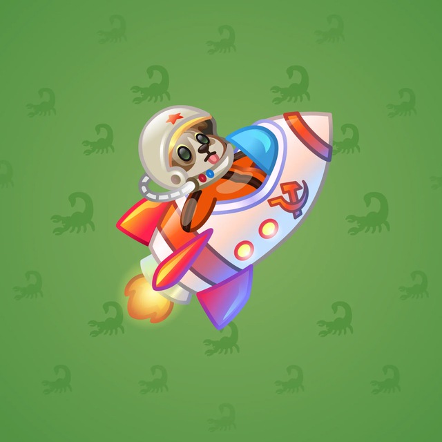 NFT-подарок Stellar Rocket Laika
