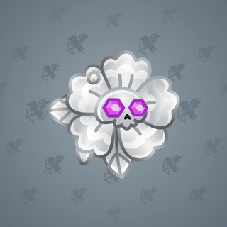 Skull Flower #15738