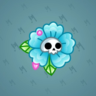 Skull Flower #15808