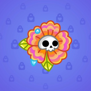 Skull Flower #11410