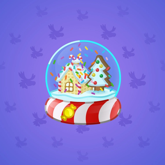 NFT-подарок Snow Globe Ginger House