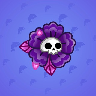 Skull Flower #9052