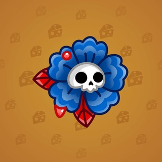 Skull Flower #2041