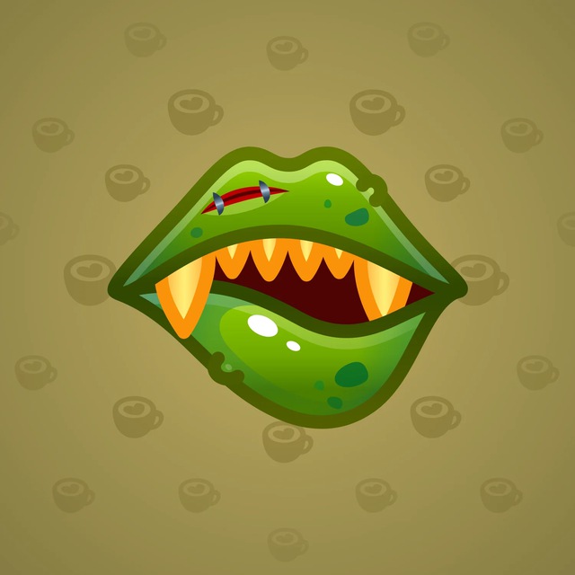 NFT-подарок Sharp Tongue Zombie Bite