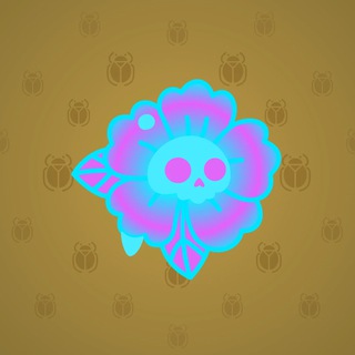 Skull Flower #16029