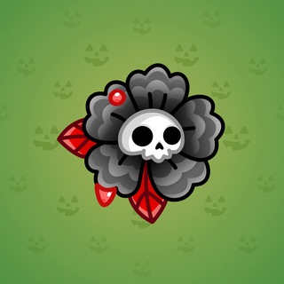 Skull Flower #8385