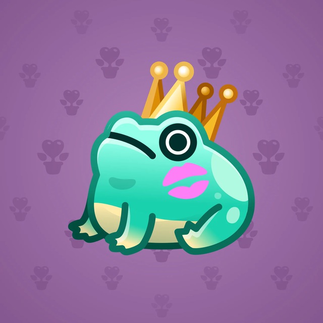 NFT-подарок Kissed Frog Prince Ribbit