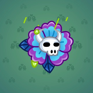 Skull Flower #9833
