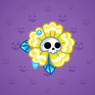 Skull Flower #974