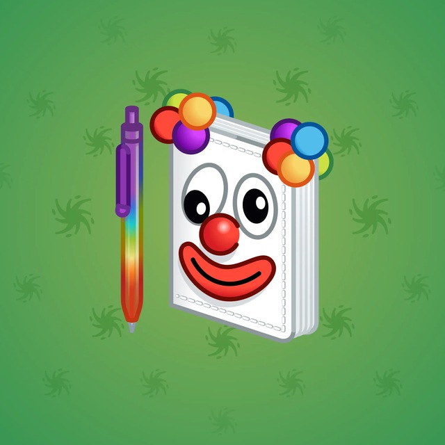 NFT-подарок Star Notepad Clown