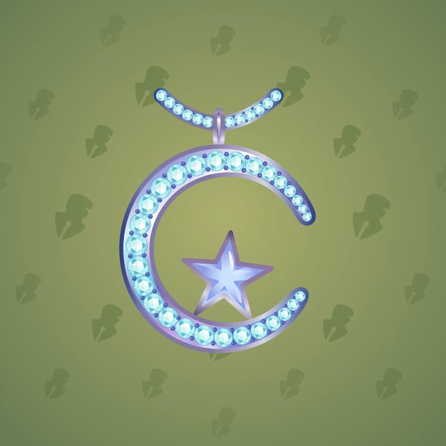 NFT-подарок Moon Pendant Azurite