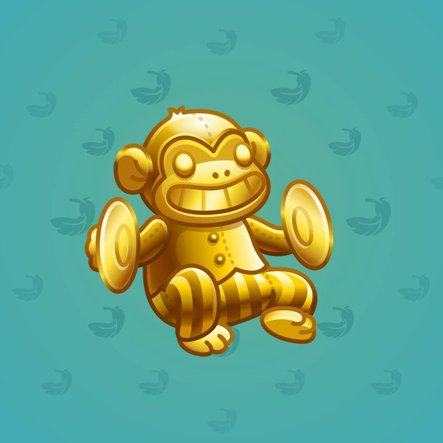 NFT-подарок Jolly Chimp Golden Monkey