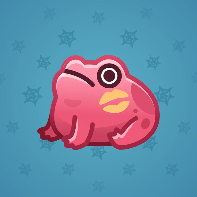 NFT-подарок Kissed Frog Cranberry