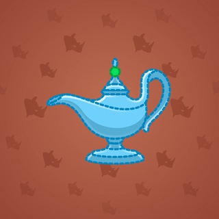 Genie Lamp #754