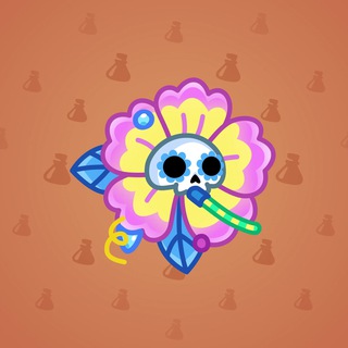 Skull Flower #17513