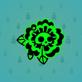 Skull Flower #1106