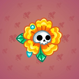 Skull Flower #8711
