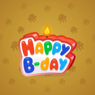 B-Day Candle #47414