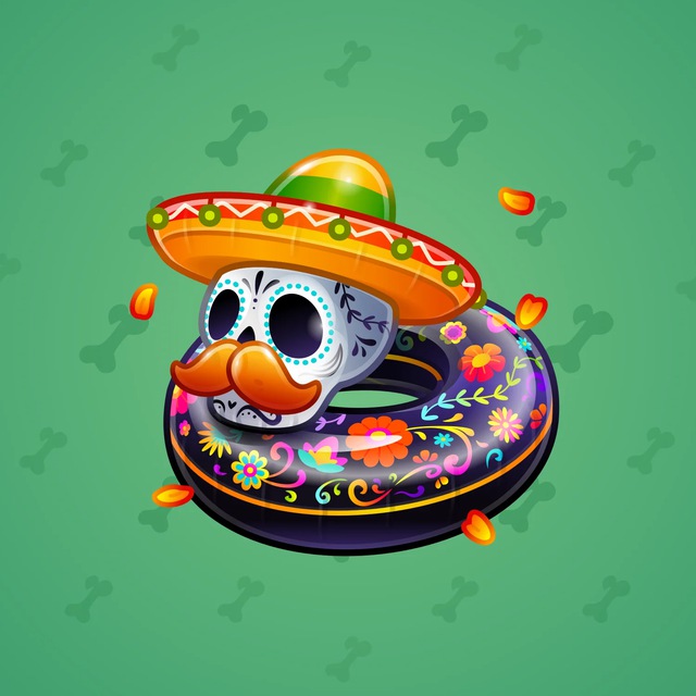 NFT-подарок Pool Float Los Muertos