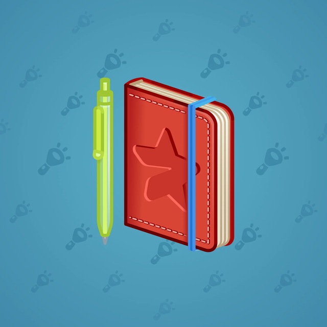 NFT-подарок Star Notepad Red Cover