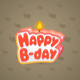 B-Day Candle #204011
