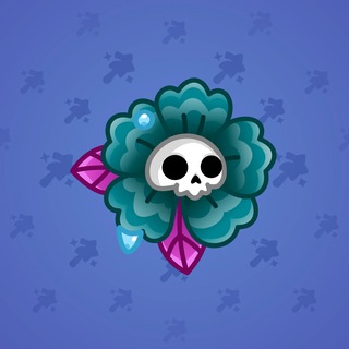 Skull Flower #8240