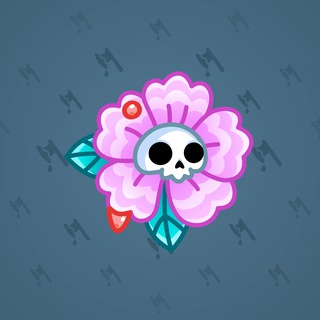 Skull Flower #18933