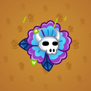 Skull Flower #6039