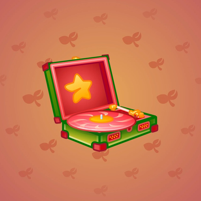 NFT-подарок Record Player Strawberry