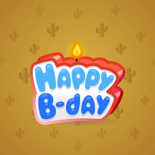 B-Day Candle #136336