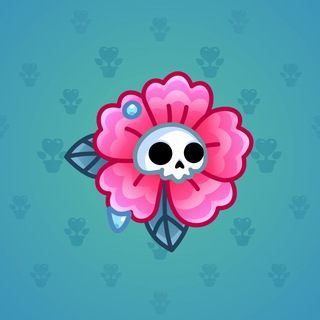 Skull Flower #14647