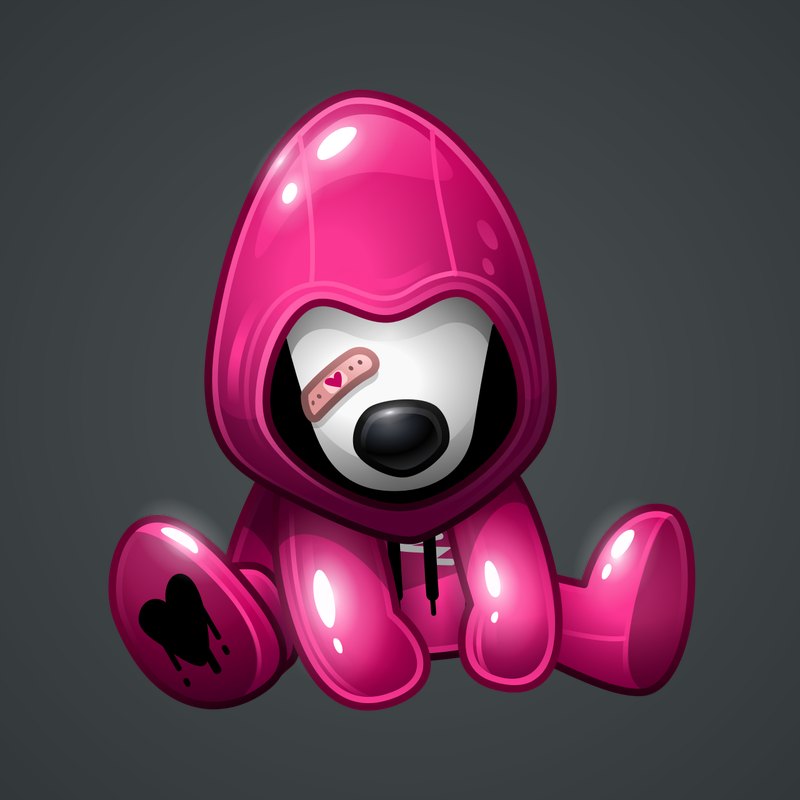 NFT-подарок Resistance Dog Violent Pink