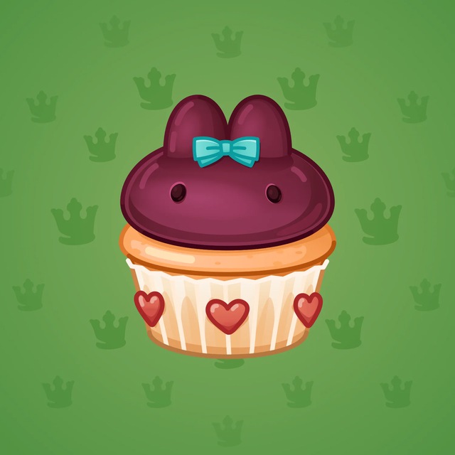 NFT-подарок Bunny Muffin Dark Cherry