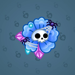 Skull Flower #8871