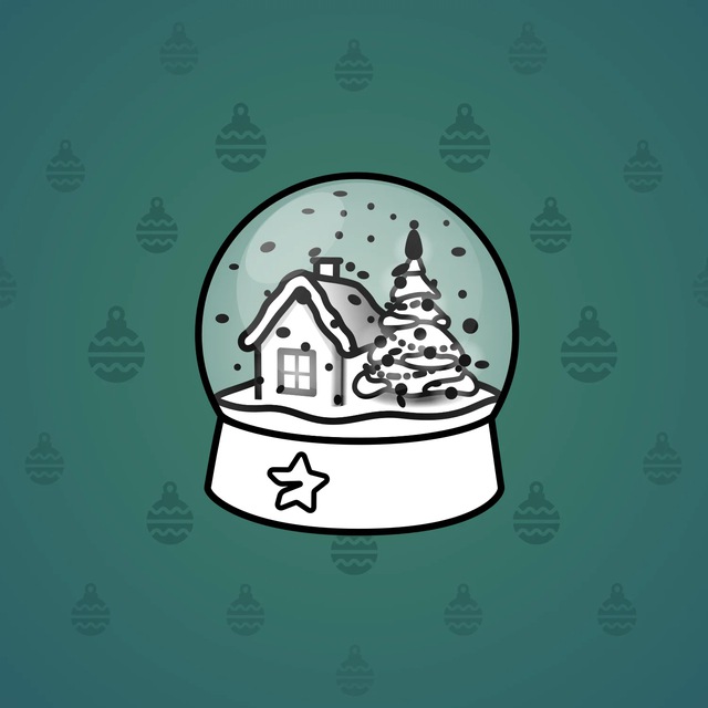 NFT-подарок Snow Globe White Day