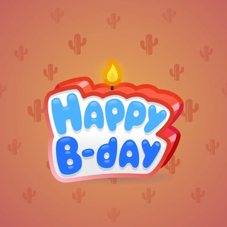 B-Day Candle #23959