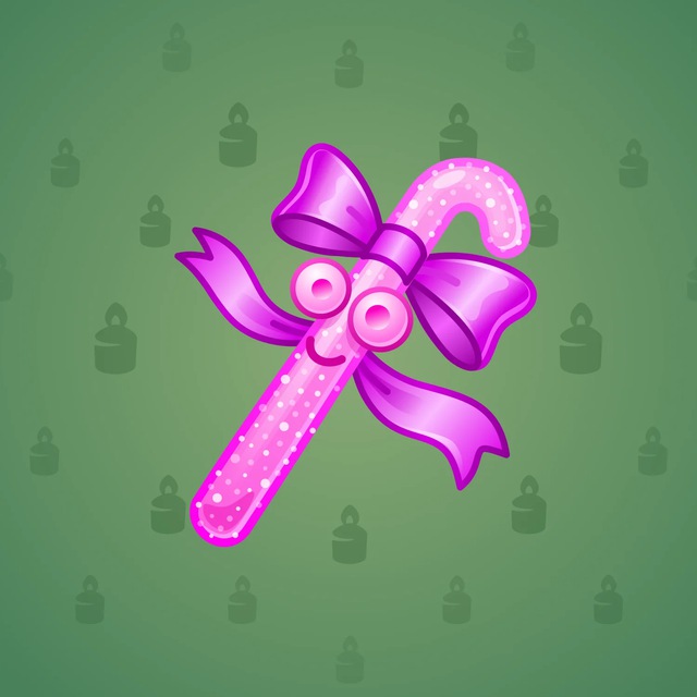 NFT-подарок Candy Cane Peppy Pink
