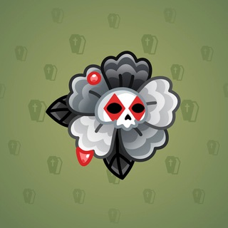 Skull Flower #18802