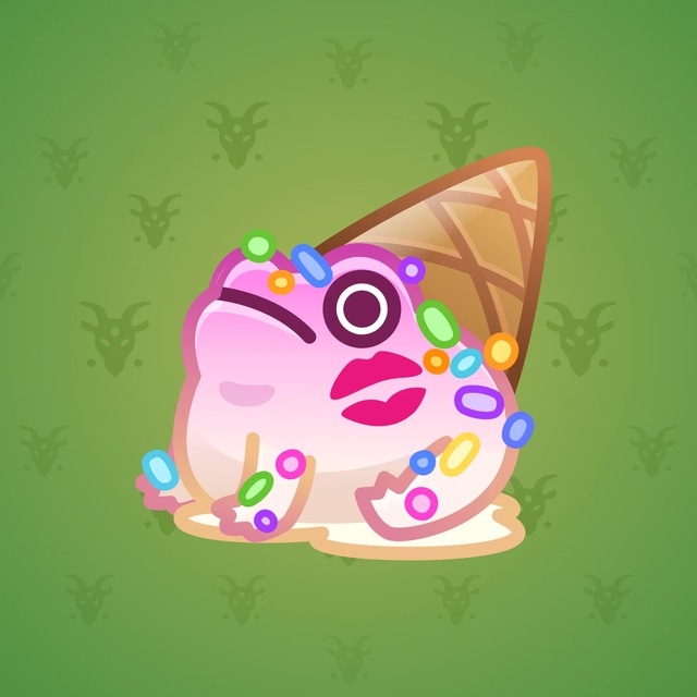 NFT-подарок Kissed Frog Sweet Dream