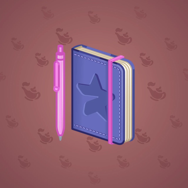 NFT-подарок Star Notepad Savoy Blue
