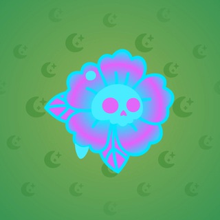 Skull Flower #7089