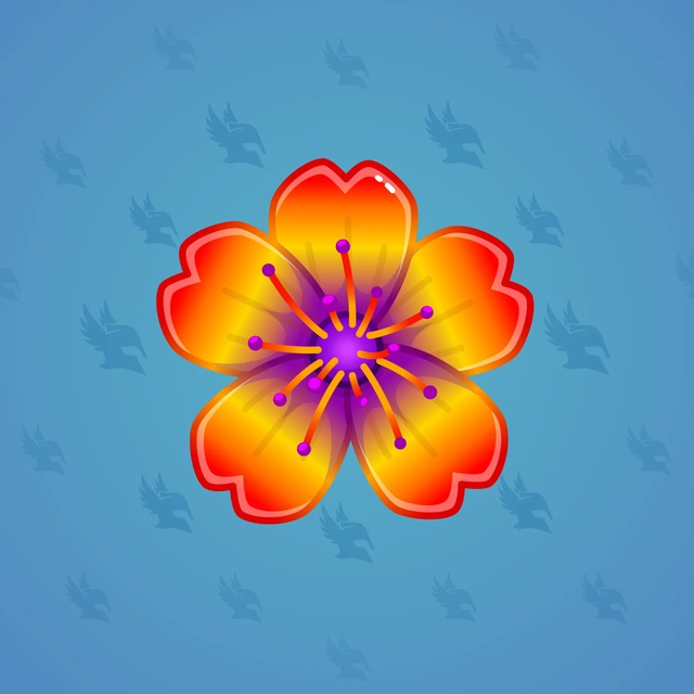 NFT-подарок Sakura Flower Flameris
