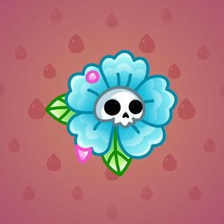 Skull Flower #10103